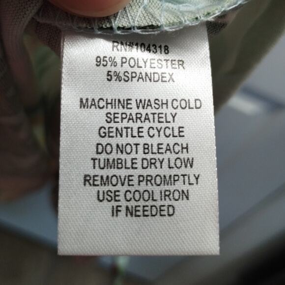 NWT Jamie & Layla Women Size Large Tropical Sleeveless Asymmetric Hem Midi Dress - Picture 6 of 7